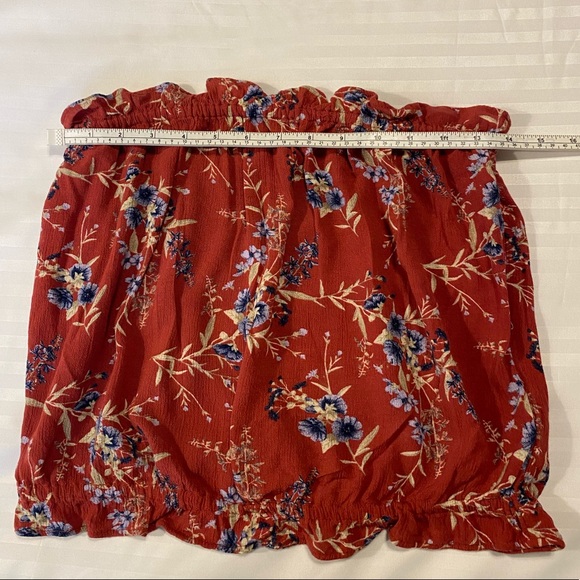 American Eagle floral printed tube top - Picture 5 of 8